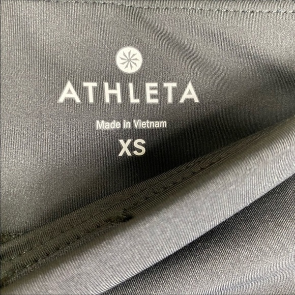 Athleta black sonar Capri cropped ankle graphic floral print - Picture 8 of 13